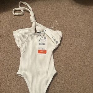 Zara white bodysuit